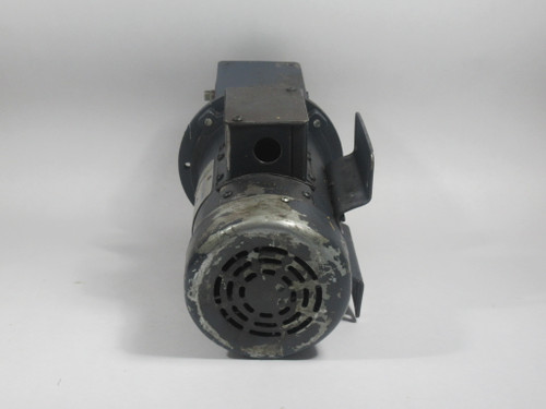 Leeson 1/3HP 1750RPM 90VDC MSS56C TEFC 3Ph 3.5A C/W Gear Reducer 20:1 Ratio USED