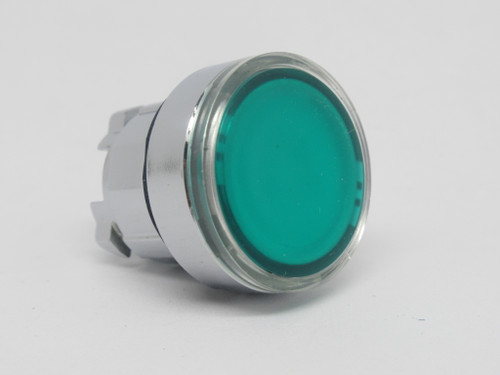 Schneider Electric ZB4BW333 Illuminated Push Button Head Green 22mm NEW