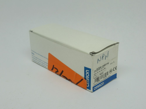 Omron E3X-HD14 Smart Fiber Amplifier NPN 12-24VDC Red LED NEW