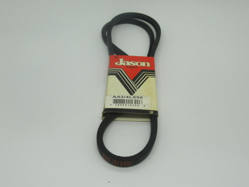 Jason A53 Unimatch V-Belt 55"L x 1/2"W x 11/32"T (4L550) NEW