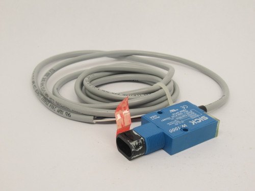 Sick WLL1000-P132 Fiber Optic Sensor 10-30VDC 100mA 2m Length NOP