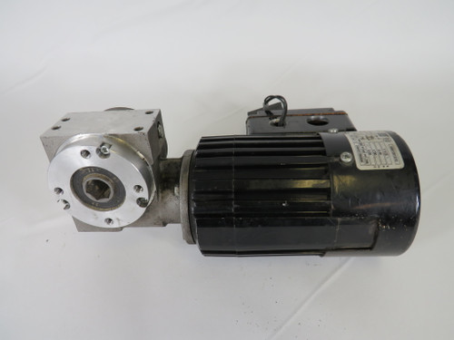 Bodine 0.09kW 1700RPM 575V 0.46A 60Hz C/W Speed Reducer & Motor Suppressor USED