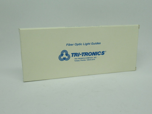 Tri-Tronics BF-A-36RSP Fiber Optic Light Guide 36" Length 0.093" Diameter NEW