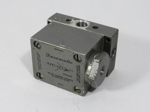 Mead X-10 Double Pressure 4-Way Pilot Valve 1/4" NPT 20-150psi COSMETIC DMG USED