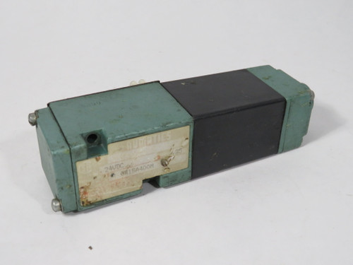 Numatics 081SA400M Solenoid Valve 24VDC 0.25A 6.0W USED