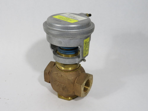 Johnson Controls VG7441NT+3008E0 Globe Valve 1"NPT 11.6CV 25psig DMG'D BOX NEW