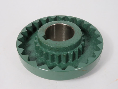 TB Wood's 7S112 7SX1-1/2 Sleeve Coupling Flange 1-1/2"ID 4-5/8"OD SHELF WEAR NOP