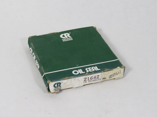 Chicago Rawhide 21642 Nitrile Oil Seal 55mm ID 80mm OD 10mm W DAMAGED BOX NEW