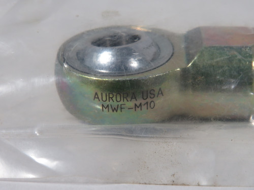Aurora MWF-M10 Rod End Bearing 10mm Bore 27mm Head Diam 14mm Ball Width NOP