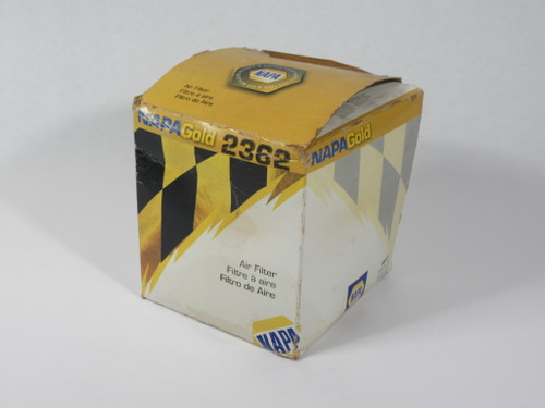 NAPA 2362 Air Filter 3.85" OD 2.75" ID 3.15" H SHELF WEAR/DAMAGED BOX NEW