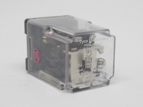 Tyco/Potter & Brumfield KRPA-14AN-120 Plug In Relay 120V 50/60Hz 10A 11-Pin USED