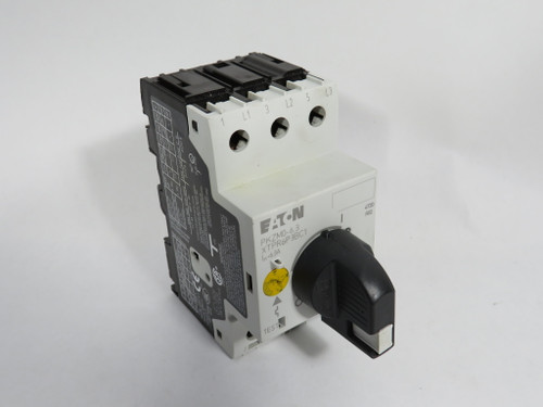 Eaton XTPR6P3BC1 PKZM0-6.3 Manual Motor Control 4-6.3Amp *Cosmetic Damage* USED