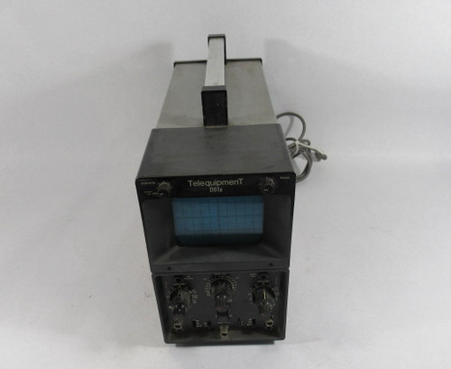 Telequipment D61A Oscilloscope 117V 60Hz USED