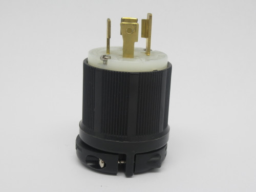 Cooper Arrow Hart CWL1430P Hartlock Plug 30A 125/250V 4W 3P USED