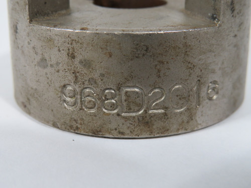 Generic 968D2016 Jaw Coupling Hub 5/8" Bore 2-1/8" Hub Diam 3/4" LTB USED