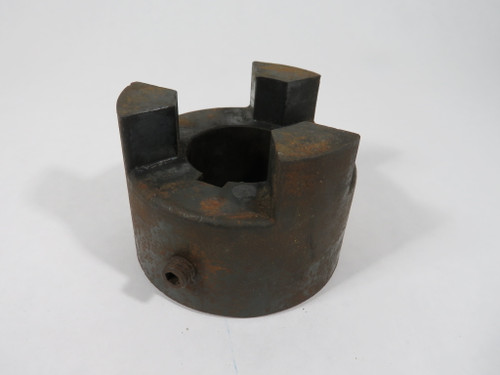 Generic L110-1-5/8 Jaw Coupling Hub 1-5/8" Bore 3-7/8" Hub Dia RUST USED