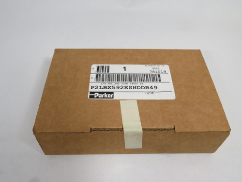 Parker P2LBX592ESHDDB49 Solenoid Valve 1/4NPT 24DC@4.8W 48V 50/60Hz *SEALED* NEW