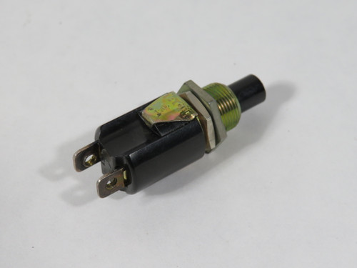Eaton 8411K12 Push Button Switch 1NO 1/4A@250V 3/4A@125V MISSING SCREWS USED