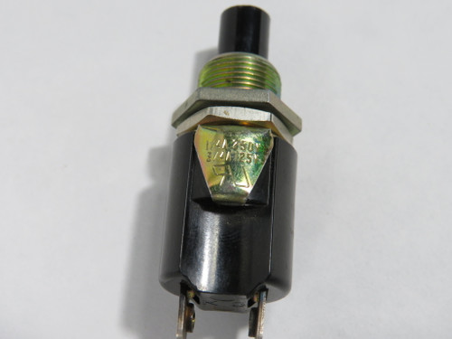 Eaton 8411K12 Push Button Switch 1NO 1/4A@250V 3/4A@125V MISSING SCREWS USED