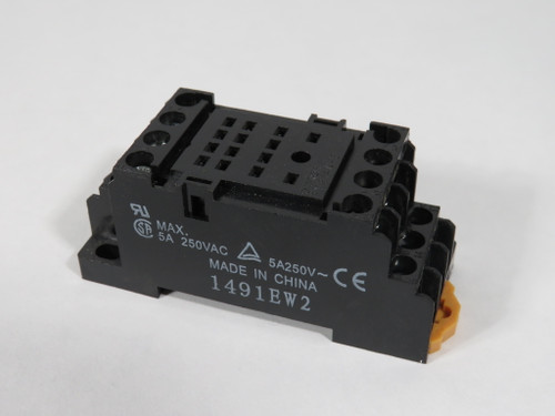 Omron PYF14A-E Relay Socket 250V 5A 14-Blade Lot of 10 USED