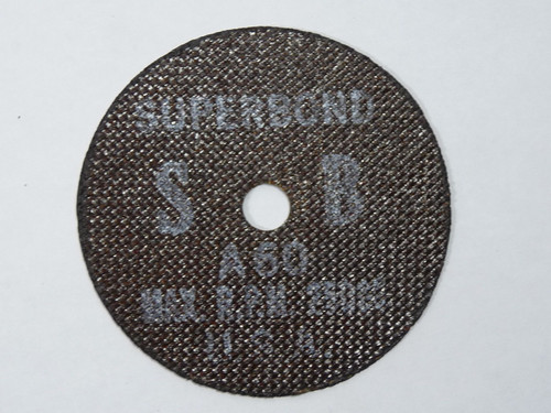 EA Abrasives A60SBXX Zip-Cut Sanding Disc Wheel 3x.060x1/4" ! NEW !