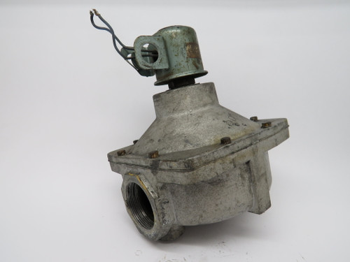 ITT S261SA02N3JK4 2-Way Solenoid Valve 2"NPT 110V 17.5W DMG Cable Box USED