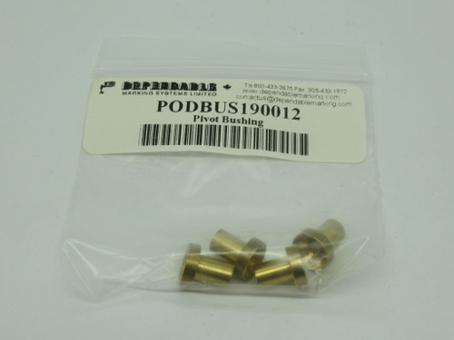 DMS PODBUS190012 Pivot Bushing 5/32" ID 3/8" OD *LOT OF 4* NWB