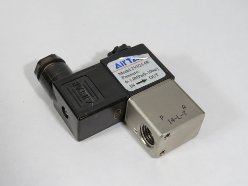 AirTac 2V02508CT 2/2-Way Fluid Control Valve 1/4" NPT 110V SHELF WEAR NOP