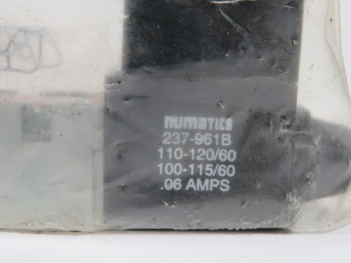 Numatics 031SS4002000030 4/2-Way Solenoid Valve 110-120V@60Hz HOLEY BAG NWB