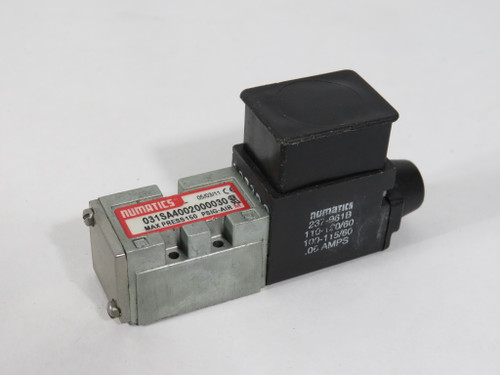 Numatics 031SA4002000030 4/2-Way Solenoid Valve 110-120V@60Hz SHELF WEAR NOP