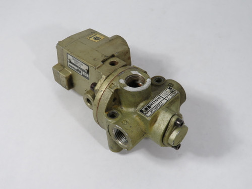 Ross 2773B4011 3/2-Way Solenoid Valve 1/2" NPT 110V@50Hz 110-120V@60Hz 26VA USED