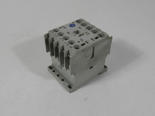 Allen-Bradley 100-K09D10 Miniature Contactor 600VAC Coil 110/120V 50/60Hz USED