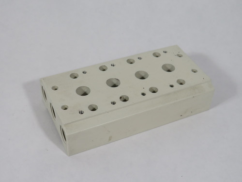 AirTac 200M-4FT Solenoid Valve Manifold 4-Station 1/4" NPT MISSING HARDWARE NOP