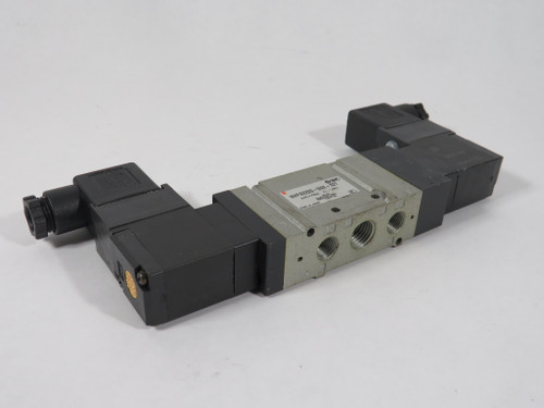SMC NVFS2220-5DZ-02T 2-Position Solenoid Pilot Valve 1/4" NPT 24VDC USED