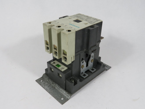 Siemens 3TF47-22-0XJ1 Contactor 80A 96V@50Hz 115V@60Hz MISSING HARDWARE USED