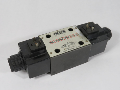 CML WE43-G03-C60-AC110-N Directional Valve 110V@50Hz 120V@60Hz DAMAGE USED