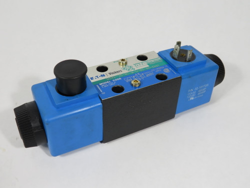 Eaton Vickers DG4V-3S-6C-M-U-B5-60-EN21 4-Way Directional Valve 110V@50Hz USED