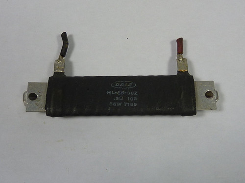 Dale HL-55-087 0.2 OHM 55W Wirewound Resistor USED