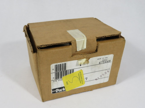 Parker PL37 4/3-Way Manually Operated Disc Valve 3/8" NPT OPEN BOX NEW