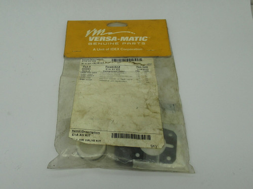 Versa-Matic E1A-AV-KIT E1A Air Valve Kit for E1 1" Pump *RIPPED BAG* NWB