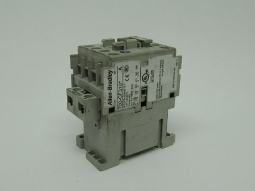 Allen-Bradley 700-CF310D Control Relay 110V@50Hz 120V@60Hz 6kV Ser A USED