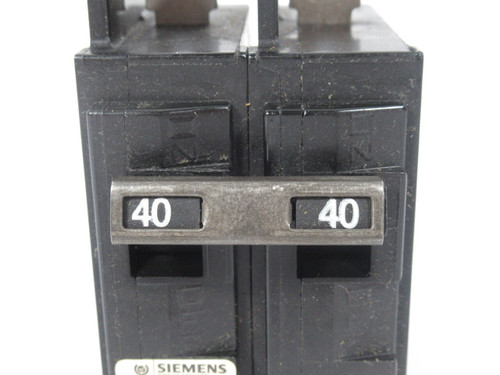 Siemens BQ240 Circuit Breaker 40A 120/240V 2-Pole USED