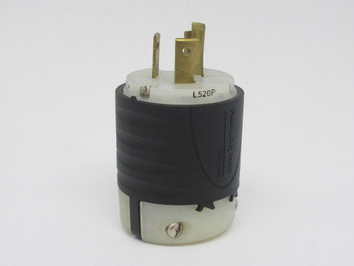 Pass & Seymour Legrand L520P Turnlok Plug 20A 125V 3W 2P USED