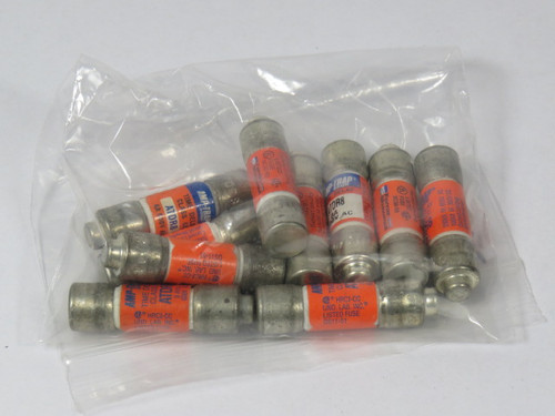 Ferraz Shawmut ATDR8 Amp-Trap Time Delay Fuse 8A 600V Lot of 10 USED