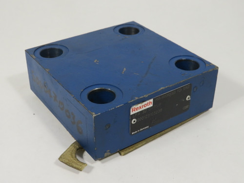Rexroth R900905303 LFA 32 D-71/F Logic Valve Cover NO MOUNTING SCREWS USED