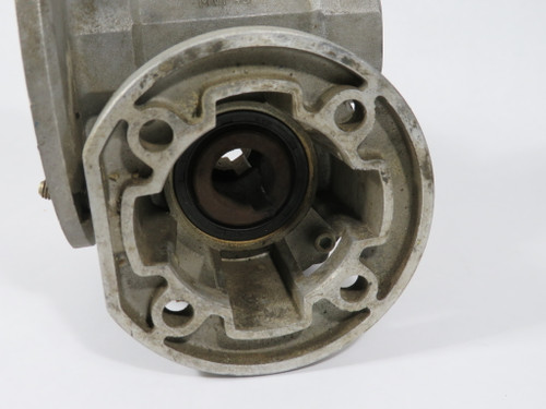 Bonfiglioli MVF49/F Worm Gear Reducer 7:1 Ratio 1HP USED