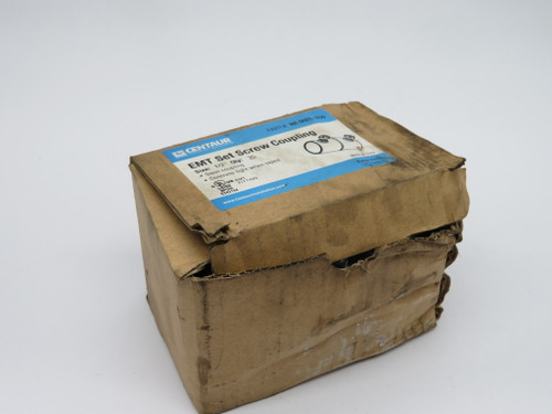 Centaur WI MES-760 EMT Set Screw Coupling 1/2" LOT OF 34 NEW