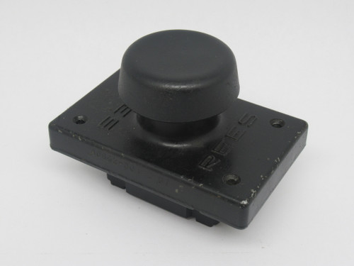 Rees 00662-001 Black Heavy Duty Mushroom Plunger Switch 2-1/4" NO+NC USED
