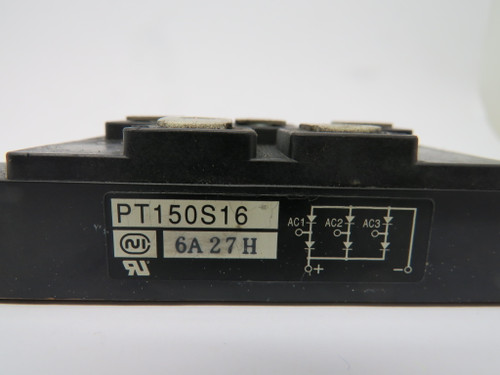 NIEC PT150S16 Power Semiconductors Bridge Rectifier 3Ph USED