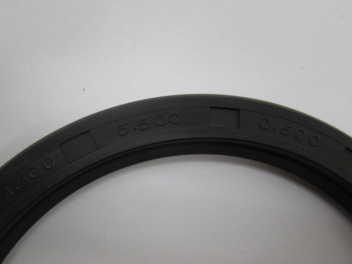 NAK 4.5X5.5X0.5 Nitrile Rubber Oil Seal SC 4.5" ID x 5.5" OD x 0.5" W NOP